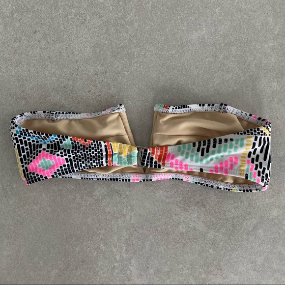 MARA HOFFMAN SWIM STRAPLESS BIKINI TOP - Picture 3 of 11